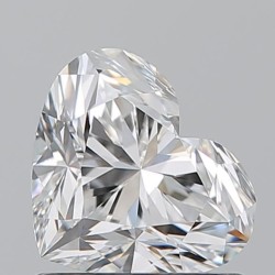 Diament serce, 1.01ct, VS2, F, GIA 6531077069