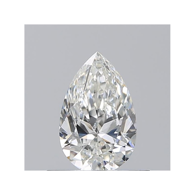 Diament szlif gruszkowy, 0.53ct, VVS2, H, GIA 2536080795
