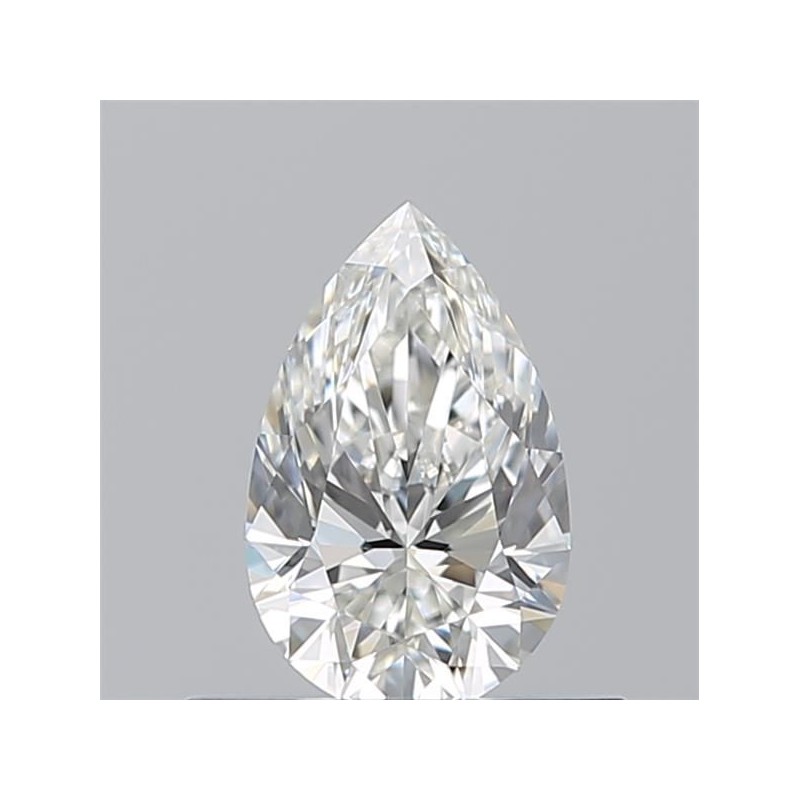 Diament szlif gruszkowy, 0.5ct, VVS2, H, GIA 6535081467