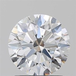 Diament szlif okrągły, 1.51ct, SI1, E, GIA 2231664019