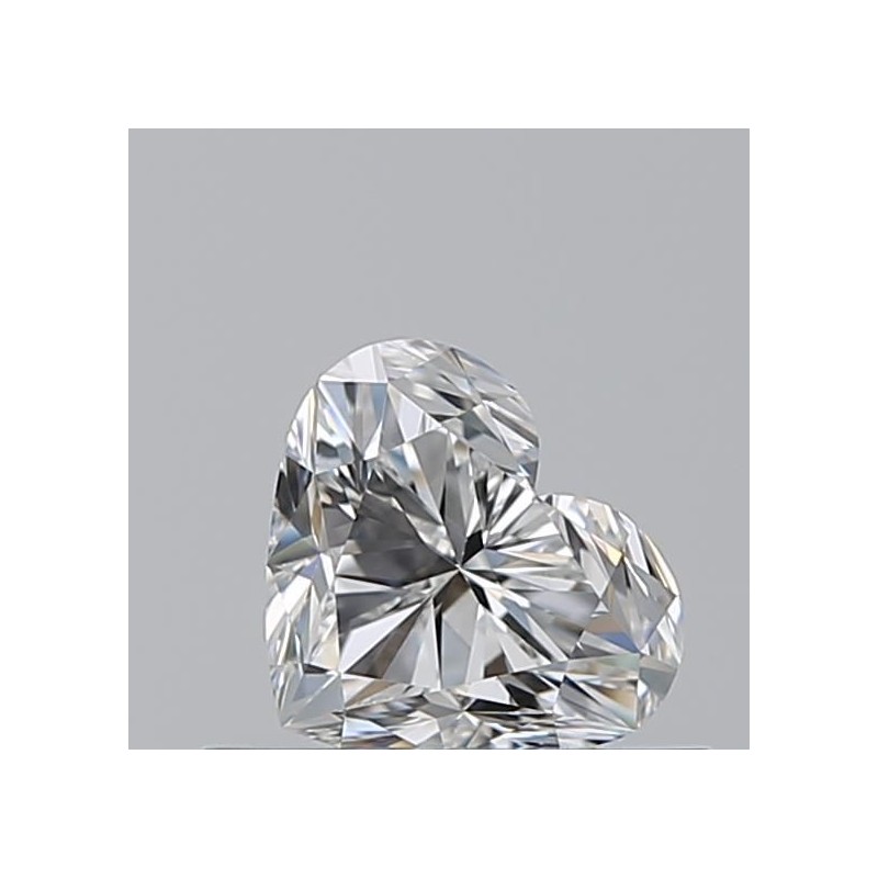 Diament serce, 0.5ct, VVS1, F, GIA 6535117606