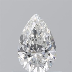 Diament szlif gruszkowy, 0.52ct, VS1, G, GIA 2534125403