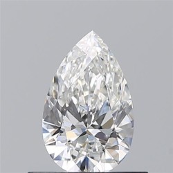 Diament szlif gruszkowy, 0.51ct, VS1, G, GIA 7538142460