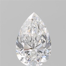 Diament szlif gruszkowy, 1.5ct, VVS2, E, GIA 5536109600