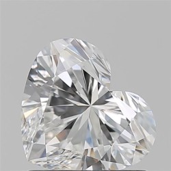 Diament serce, 1.02ct, VS1, F, GIA 7538137478