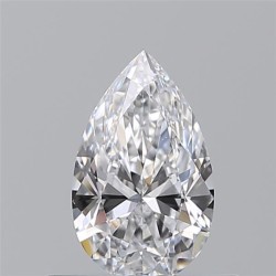 Diament szlif gruszkowy, 0.51ct, VS2, D, GIA 2536167597
