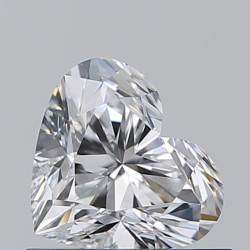 Diament serce, 0.7ct, VS2, D, GIA 1537177729