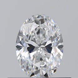 Diament szlif owalny, 0.5ct, VS1, D, GIA 7536190608
