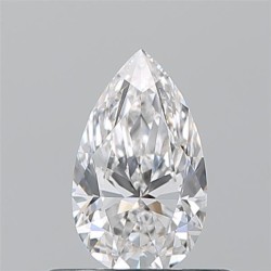 Diament szlif gruszkowy, 0.5ct, VS2, E, GIA 7531205262