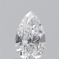 Diament szlif gruszkowy, 0.51ct, VS1, E, GIA 6532271718