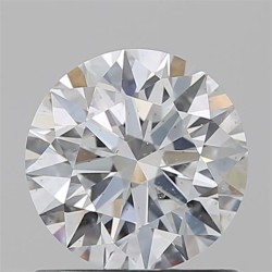 Diament szlif okrągły, 1.01ct, SI2, E, GIA 6532196797
