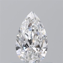 Diament szlif gruszkowy, 0.53ct, VS2, E, GIA 1539272141