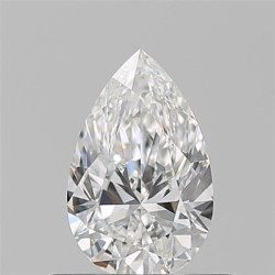 Diament szlif gruszkowy, 0.51ct, VS2, F, GIA 7538271712
