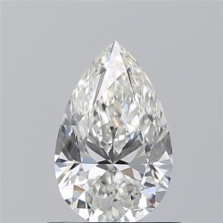 Diament szlif gruszkowy, 0.74ct, VVS1, H, GIA 7538275744