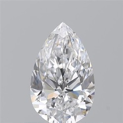 Diament szlif gruszkowy, 0.71ct, VS1, D, GIA 6532271729