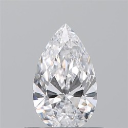 Diament szlif gruszkowy, 0.5ct, VS1, D, GIA 2537262809