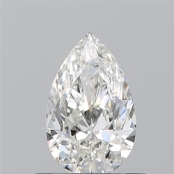 Diament szlif gruszkowy, 0.5ct, VVS1, H, GIA 2537266768