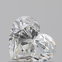 Diament serce, 0.7ct, VVS1, G, GIA 1538267168