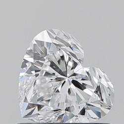 Diament serce, 0.76ct, VS1, D, GIA 2534267183