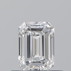 Diament szlif szmaragdowy, 0.5ct, VS2, E, GIA 6532284748