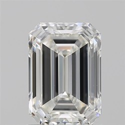 Diament szlif szmaragdowy, 1.5ct, VS1, H, GIA 5231678715