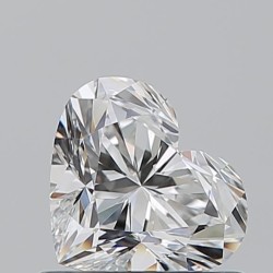 Diament serce, 0.7ct, VVS1, F, GIA 3535295824