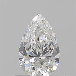 Diament szlif gruszkowy, 0.51ct, VS2, G, GIA 6532290696
