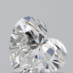 Diament serce, 0.72ct, VVS2, G, GIA 7531295737