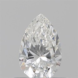 Diament szlif gruszkowy, 0.5ct, VVS1, G, GIA 2536296482