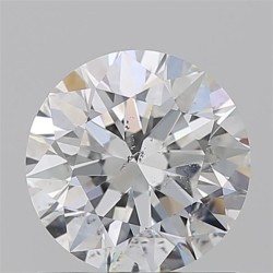 Diament szlif okrągły, 1.02ct, SI2, F, GIA 2534252977