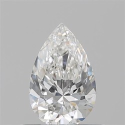 Diament szlif gruszkowy, 0.53ct, VVS2, G, GIA 7531330566