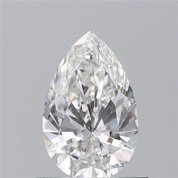 Diament szlif gruszkowy, 0.7ct, VS2, F, GIA 2536330151