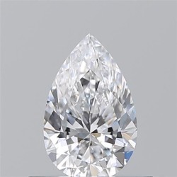 Diament szlif gruszkowy, 0.5ct, VS2, D, GIA 6535297915