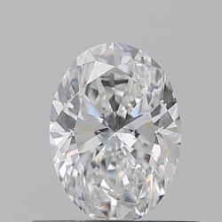 Diament szlif owalny, 0.5ct, VS2, E, GIA 3535303545