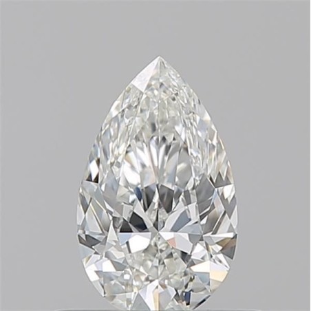 Diament szlif gruszkowy, 0.5ct, VVS2, H, GIA 7531331506