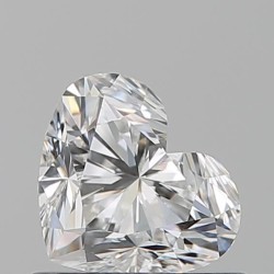 Diament serce, 0.7ct, VS2, F, GIA 6532329195