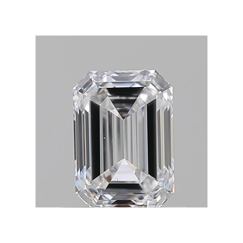 Diament szlif szmaragdowy, 0.71ct, VS2, D, GIA 6531331538