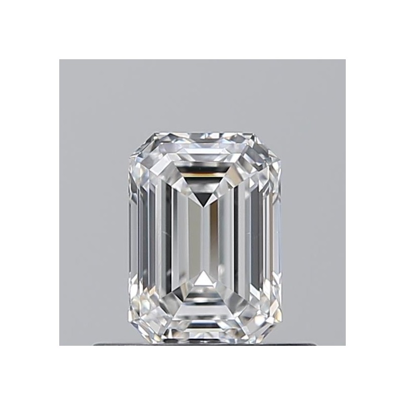 Diament szlif szmaragdowy, 0.5ct, VS2, F, GIA 7531348808