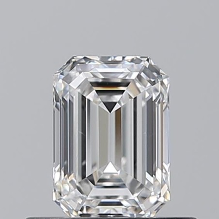 Diament szlif szmaragdowy, 0.5ct, VS2, F, GIA 7531348808