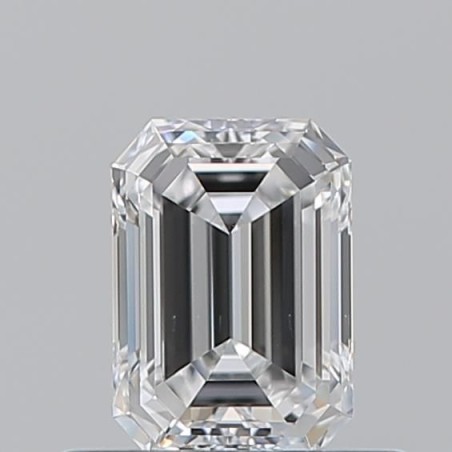 Diament szlif szmaragdowy, 0.51ct, VS1, D, GIA 5536390441