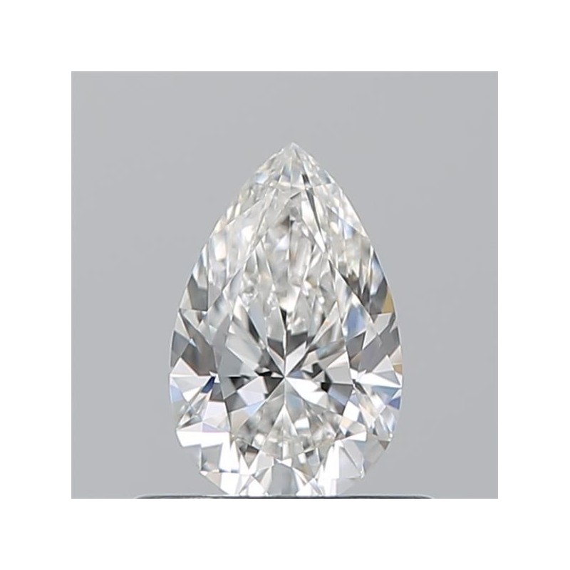 Diament szlif gruszkowy, 0.5ct, VVS2, F, GIA 7531358929
