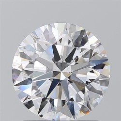 Diament szlif okrągły, 1.53ct, SI1, E, GIA 6531260240
