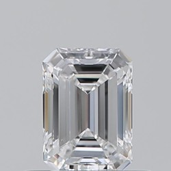 Diament szlif szmaragdowy, 0.5ct, VS2, D, GIA 7538390519