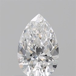 Diament szlif gruszkowy, 0.52ct, VS1, F, GIA 6531362302
