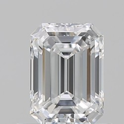 Diament szlif szmaragdowy, 0.7ct, VS2, E, GIA 2534466385