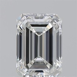 Diament szlif szmaragdowy, 1.06ct, VVS1, G, GIA 6532429496