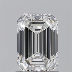 Diament szlif szmaragdowy, 1.08ct, VVS1, F, GIA 6532430241