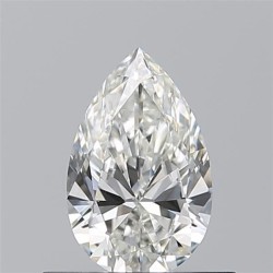 Diament szlif gruszkowy, 0.51ct, VS2, H, GIA 6535482186