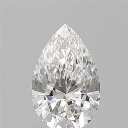Diament szlif gruszkowy, 0.51ct, VS2, H, GIA 2534482487