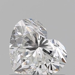 Diament serce, 0.7ct, VVS1, F, GIA 6531466951